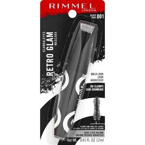 Rimmel London Scandaleyes Retro Glam Mascara, 001 black